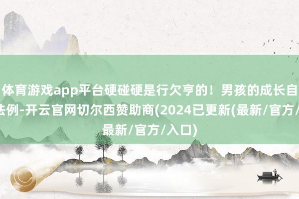 体育游戏app平台硬碰硬是行欠亨的！男孩的成长自有其法例-开云官网切尔西赞助商(2024已更新(最新/官方/入口)